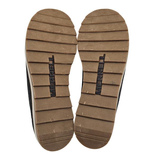 Merrell Men's Juno Felt and Faux Fur Clog Comfort Slippers Dark Gray Size 11.5 - Picture 7 of 11